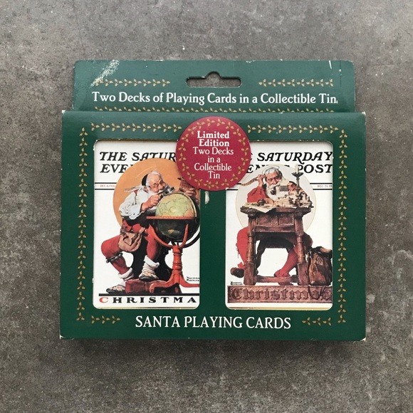 Norman Rockwell Other - Christmas Playing Cards